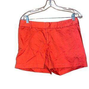 Banana Republic Womens Martin Fit OrangeShorts Size 6